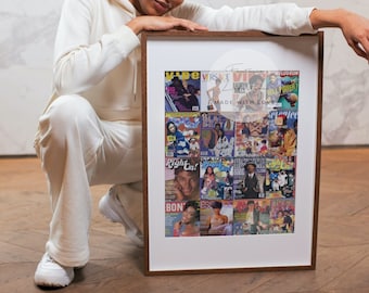 Riviste anni '90 Carta da parati/poster stampabile estetica