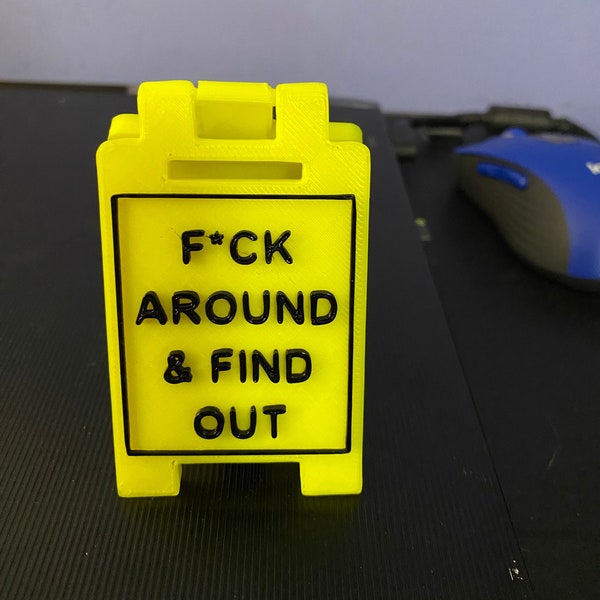 Mini Desk Signs For Your Office, Home, Lab, or Business / Useful and Funny / 3D Printed Gifts
