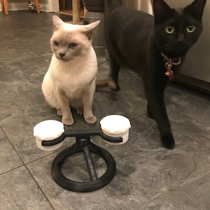 3D Printed Cat Fidget Spinner / Cat Toy / Cat Feeder / Mother's Day Gift