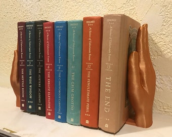 3D Printed Hand Bookends / Marble Bookends / Cookbook Holders