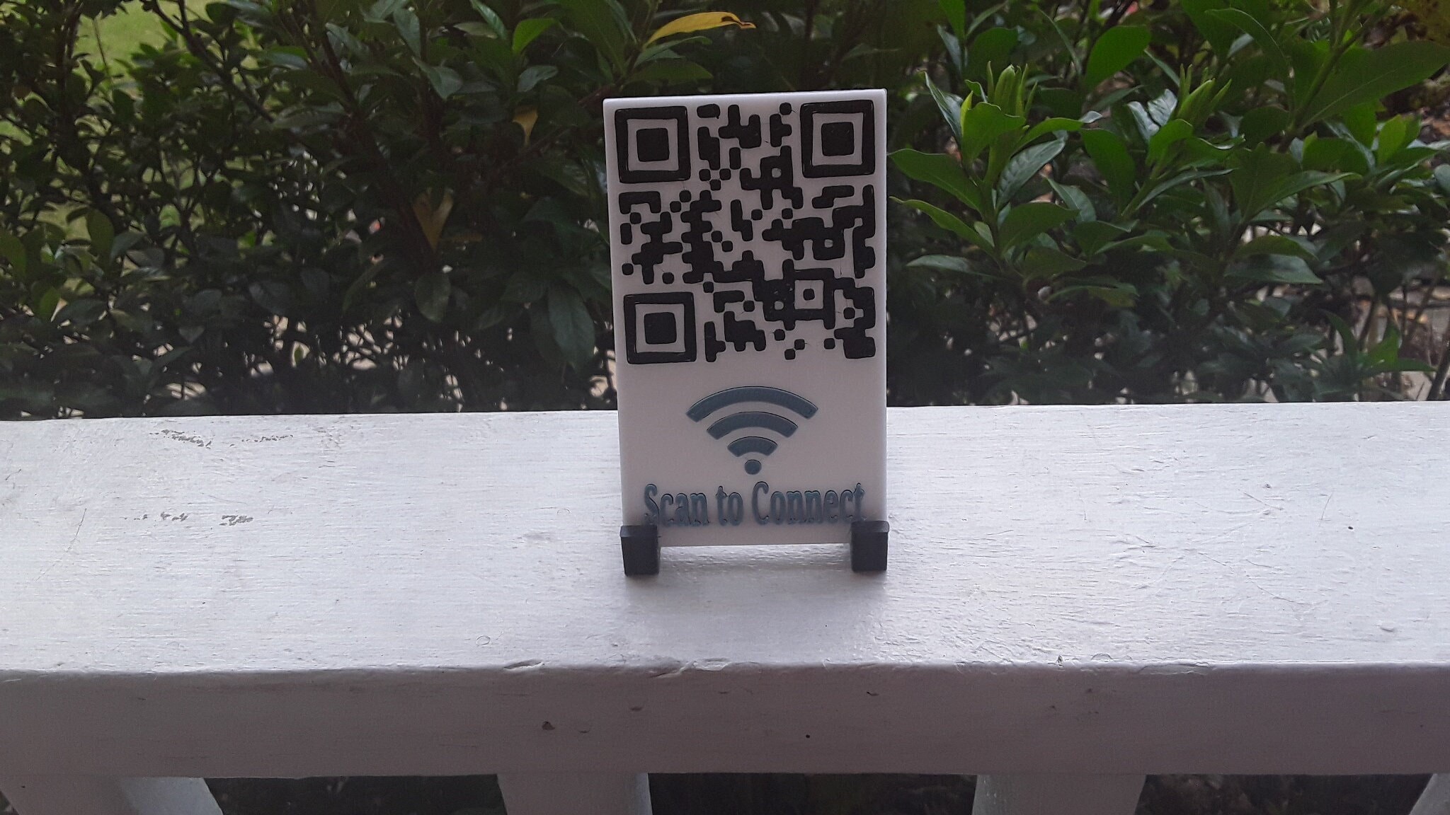 Rickroll / Prank WIFI Connect QR Code / Funny 3D Printed -  Sweden