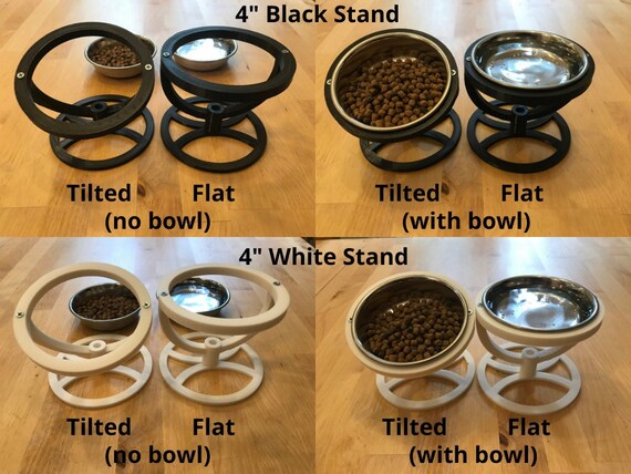 flat cat bowl