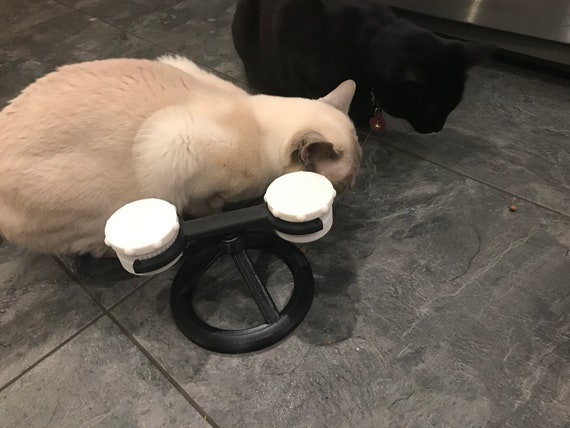 3D Printed Cat Fidget Spinner / Cat Toy / Cat Feeder / - Etsy 3D Printed Cat Fidget Spinner / Cat Toy / Cat Feeder / - Etsy