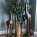 Gold Giraffe. the Most Fabulous Gold Huge Floor Standing - Etsy UK