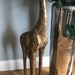 Gold Giraffe. the Most Fabulous Gold Huge Floor Standing - Etsy UK
