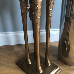 Gold Giraffe. the Most Fabulous Gold Huge Floor Standing Giraffe Head