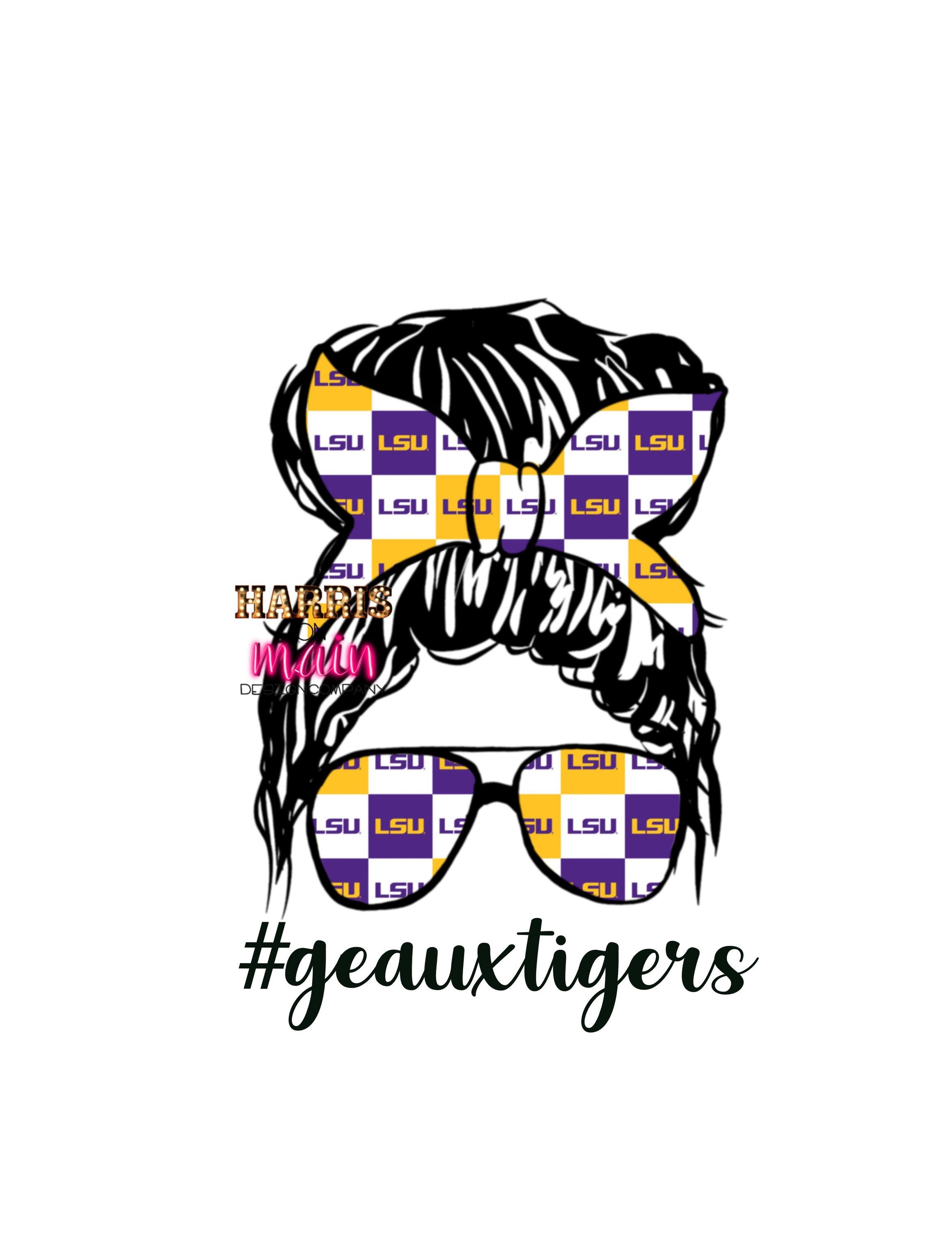Ready to Press Sublimation Transfers LSU football sec | Etsy