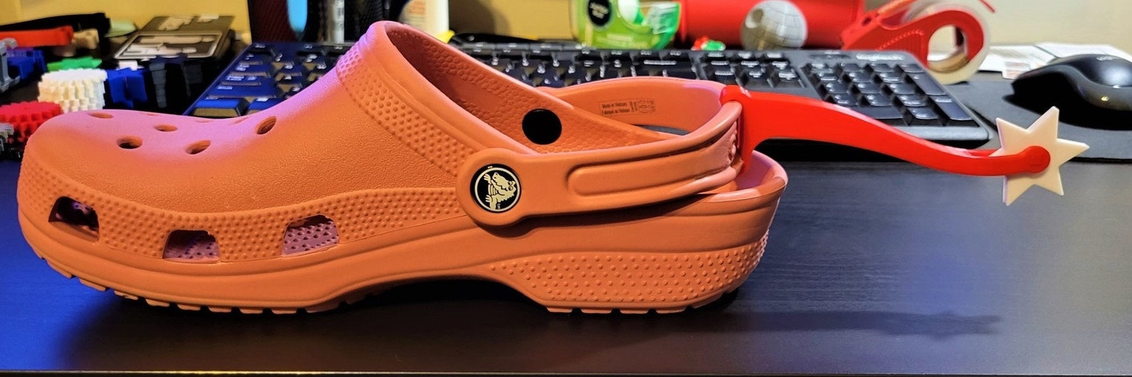 spurs for crocs amazon