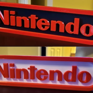 Nintendo Logo Sign