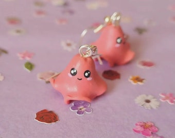 Umbrella Octopus earrings