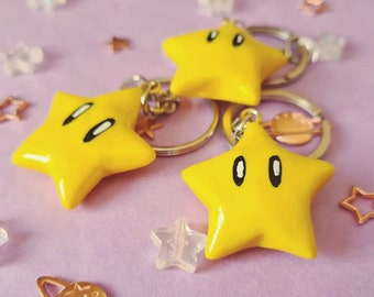 Power Star key chain