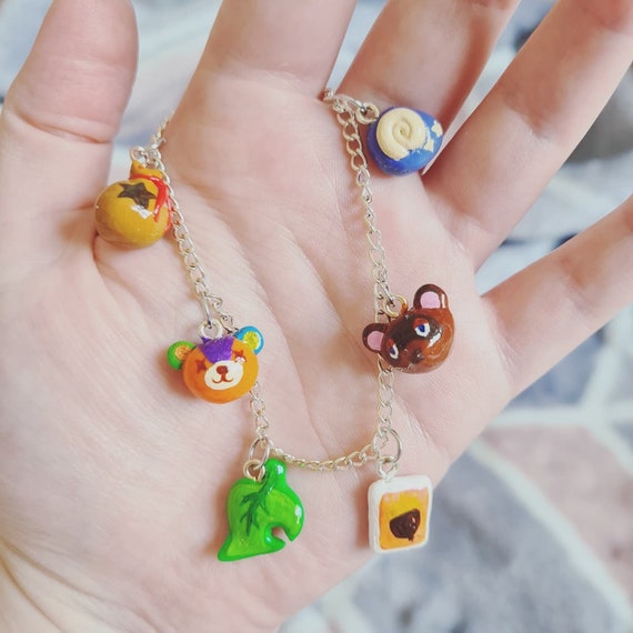 Animal Crossing Charm Bracelet Etsy