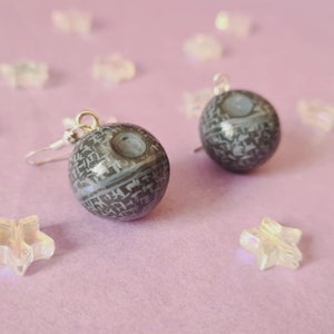 Death Star earrings