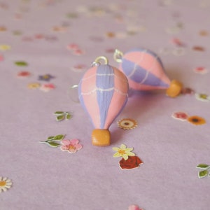 Hot Air Balloon earrings