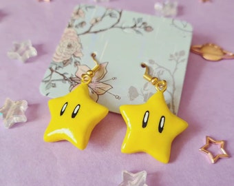 Power Star earrings