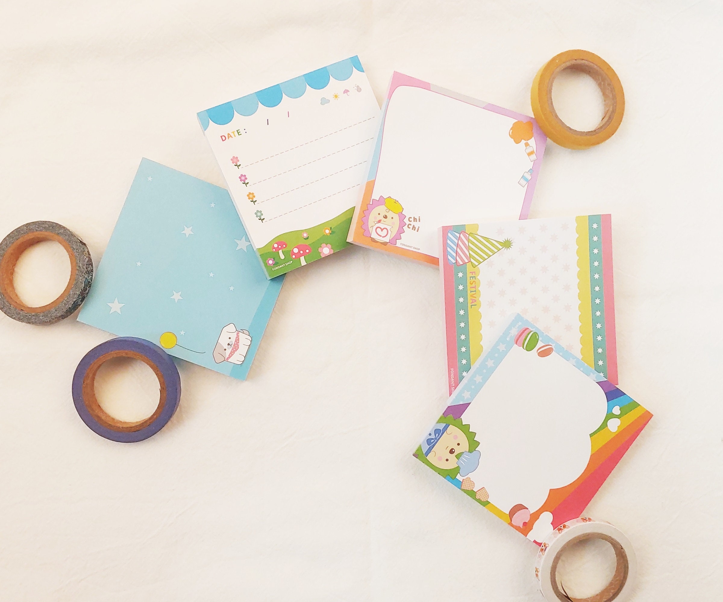 Cute Notepad/ Simple Craft Paper/ Notes /Reminder Notes/Memo | Etsy