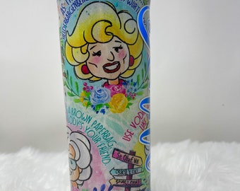 Goldener Mädchen Tumbler | Glitzer Becher | Personalisierter Glitzer Becher | Glitzer Becher personalisiert | Betty WeißEr Becher