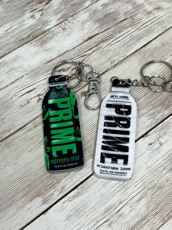Buy NEW KSI Prime Bottle Shape Keyring Metal Keychain Fashion Car Key Rings Girls Boys Unisex Keyring Colours Trend Prime Decor High Quality UK Online In India - Foto 4