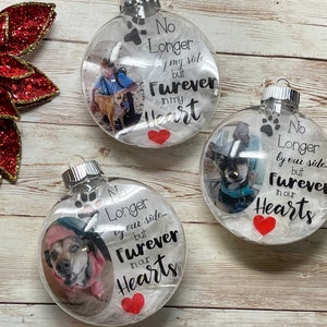 Personalized Pet Memorial Bauble | Pet Ornament |  Pet Loss Gifts | Cat Loss | Dog Loss | Pet sympathy