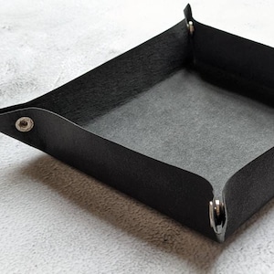 Vegan Travel Tray Jewelry Storage Snappap Vide Poche Storage tray Desk Organizer Pocket Empty Tray Holiday