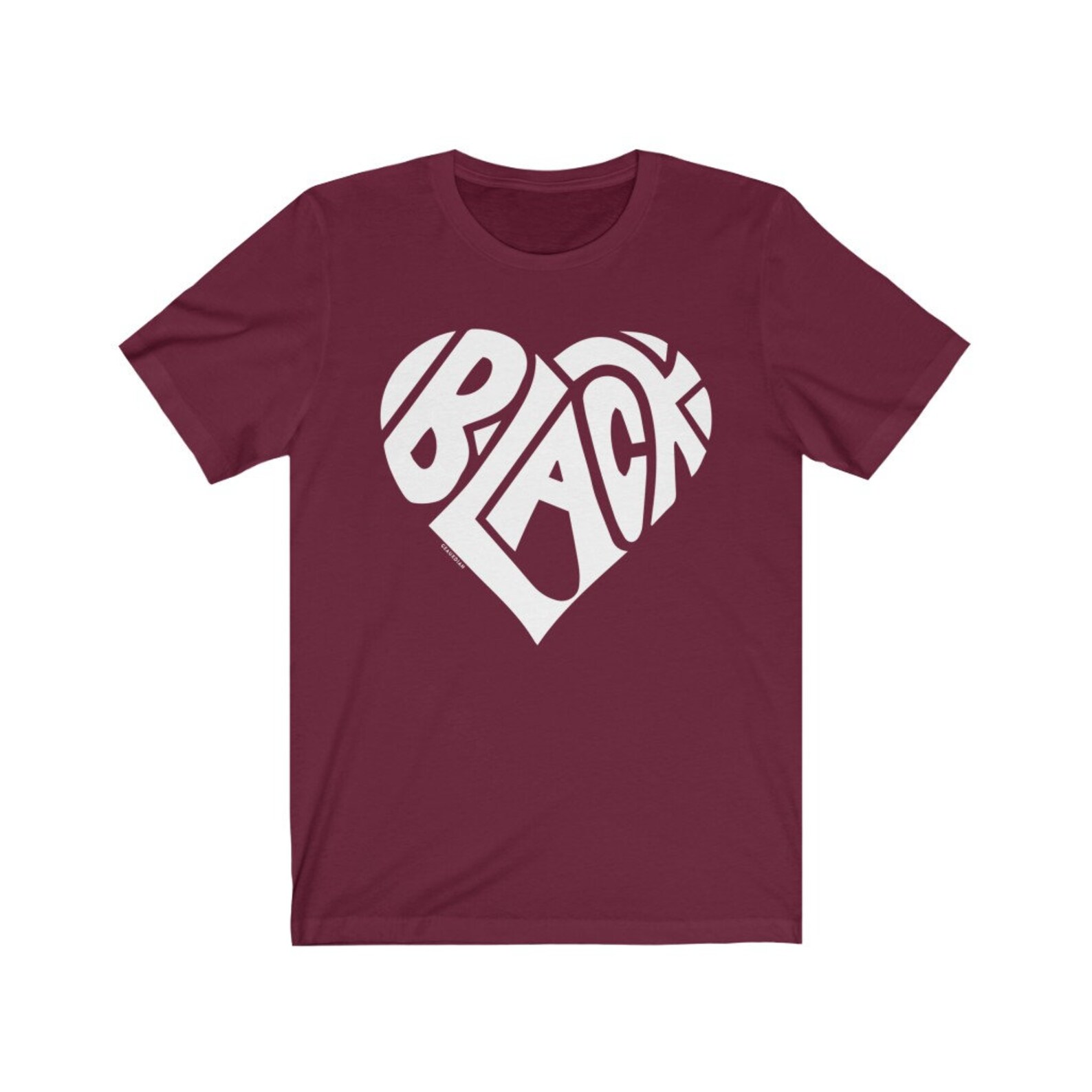 Smart Love Hearts Knit Top in Black main image 1