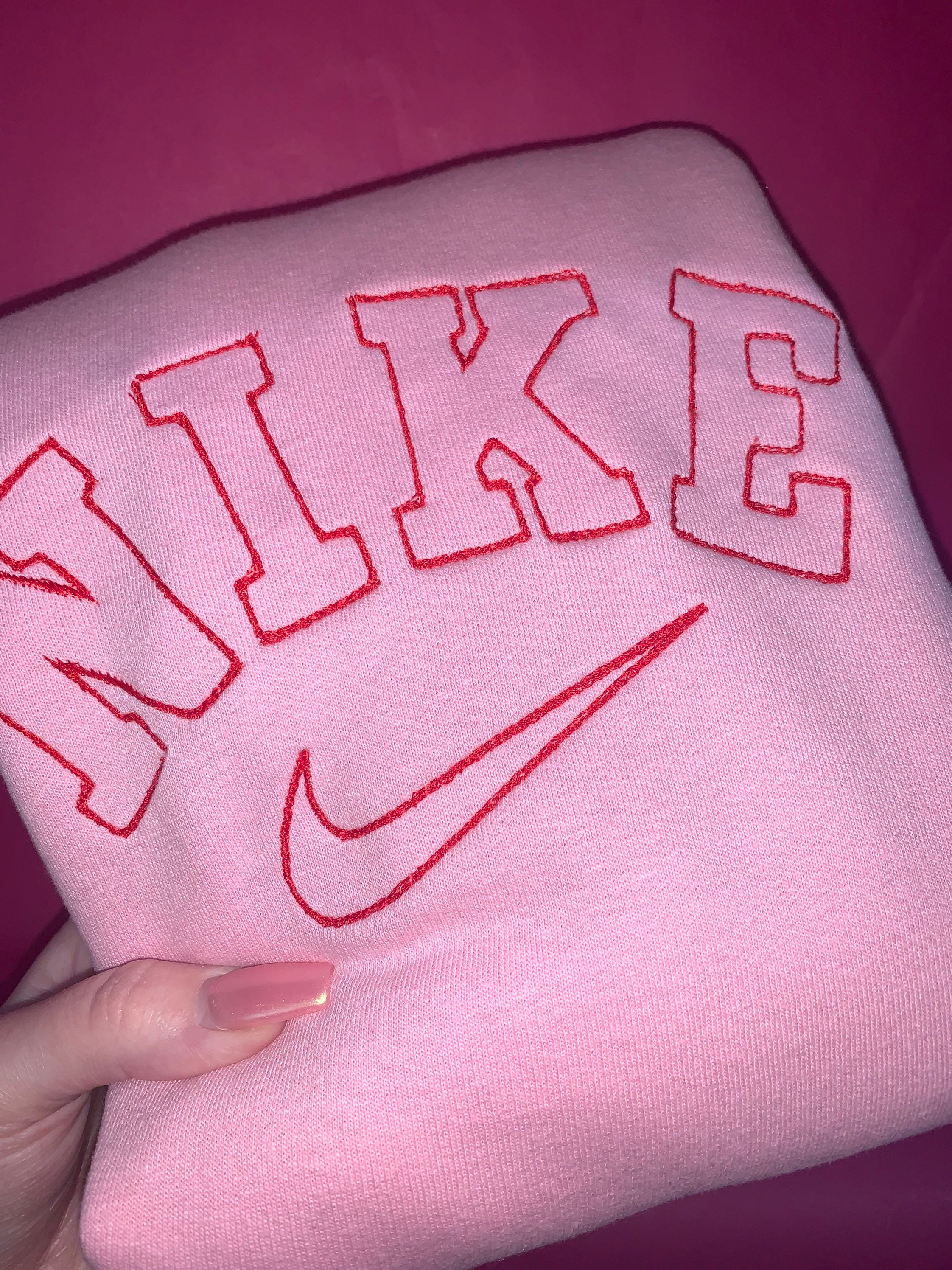 Handmade Nike Inspired Jumper Etsy
