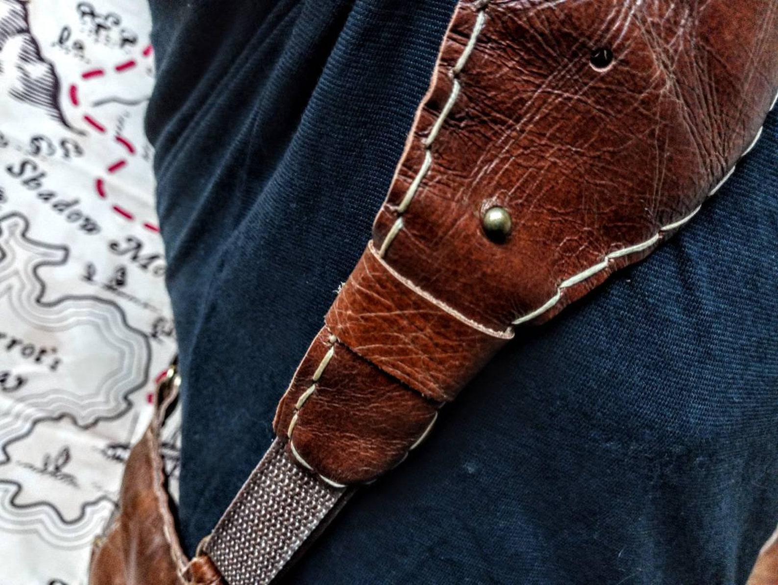 Uncharted 4 Gun Holster a Thief's End Over Arm Gun Belt Etsy UK