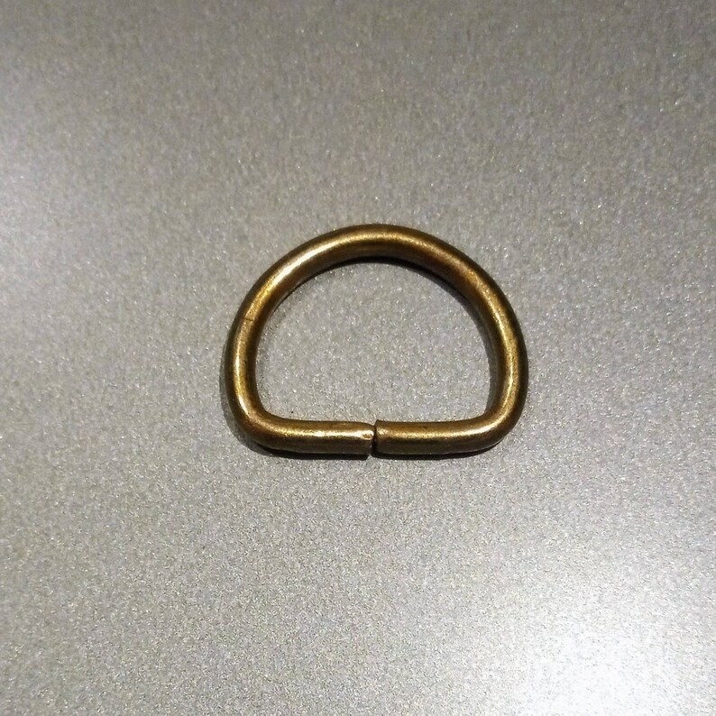 25mm Brass D Rings for Bags Purses Key Ring Clips Bag Etsy UK