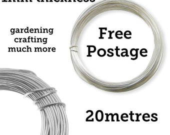 Craft wire jewelry making wire thick tough bendable tiara making wire earrings gardening wire wrap