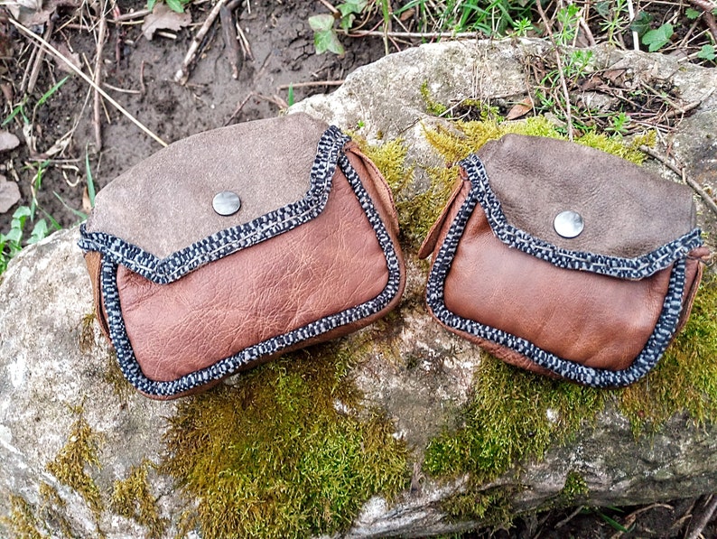 Belt bag cosplay leather medieval belt bags ammo spell potion purse bag adventure skyrim ren fair medieval larp fantasy dead by daylight image 7