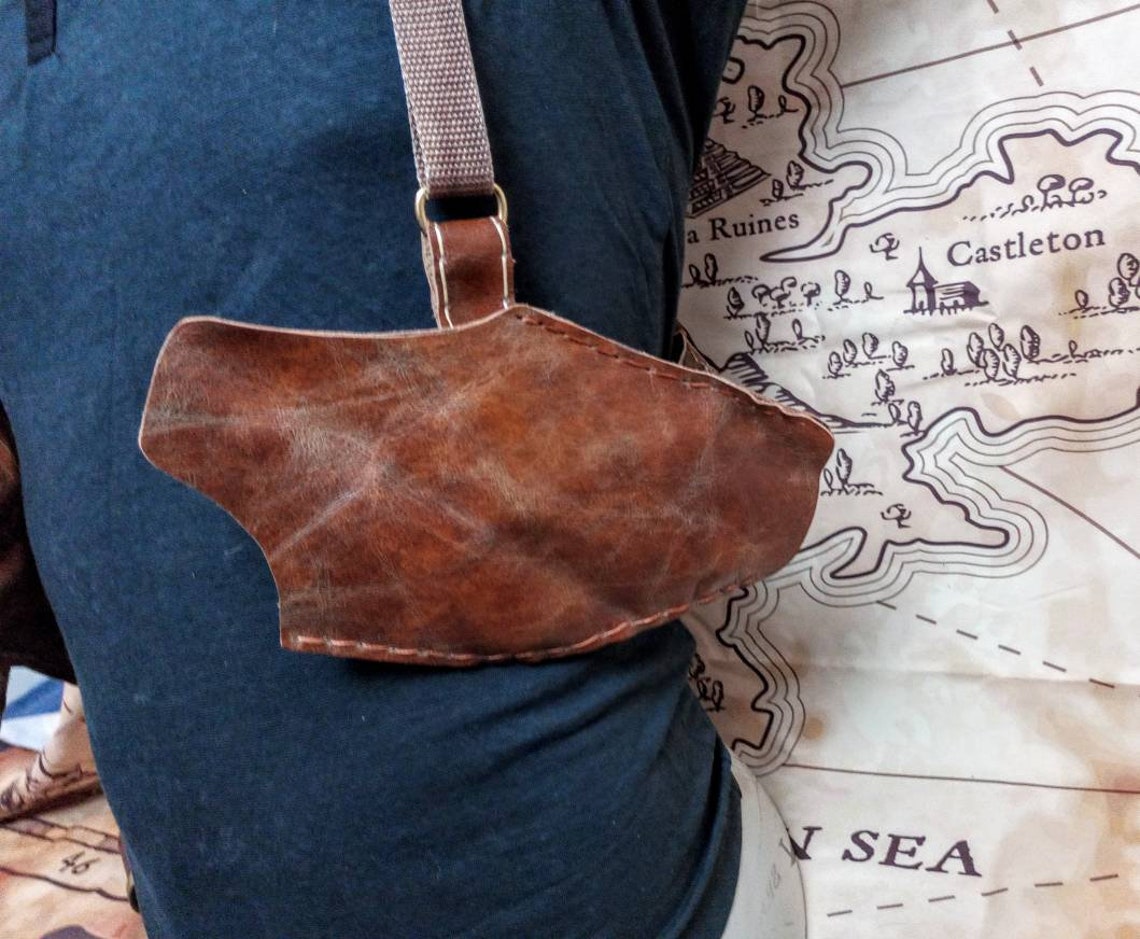 Uncharted 4 Gun Holster a Thief's End Over Arm Gun Belt Etsy UK