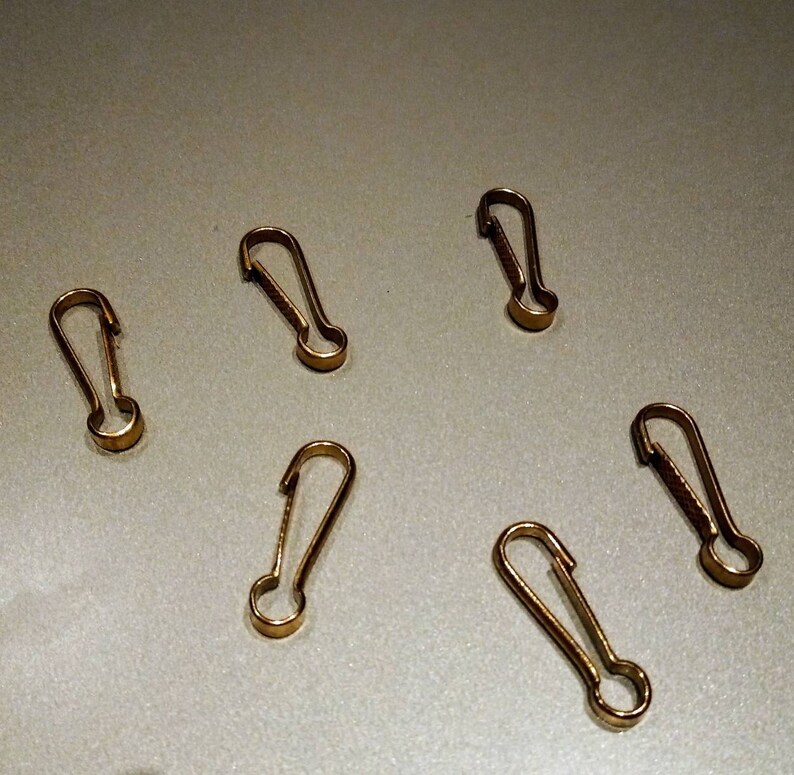 25mm Brass D Rings for Bags Purses Key Ring Clips Bag Etsy UK