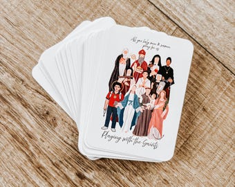 Catholic Saints Playing Cards - Saint Feast Days Deck