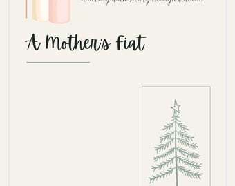 Een moeders Fiat: Katholieke adventsdevoties voor moeders (digitale download)