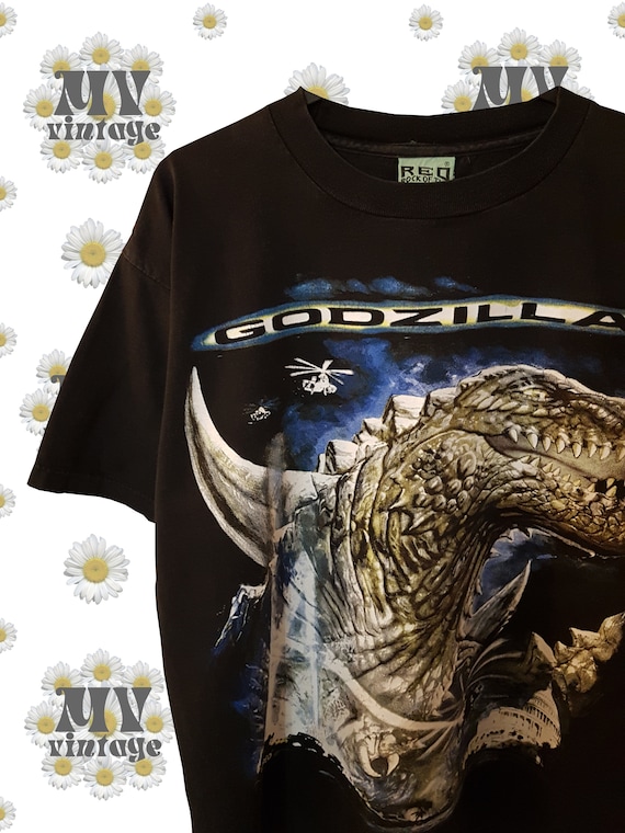 Single Stitch 1996 Vintage Godzilla Movie