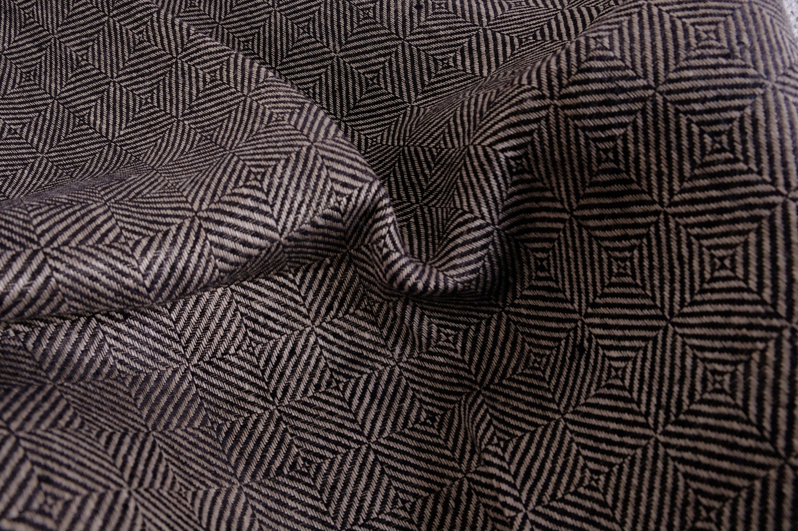 BROKEN TWILL weave medium weight linen fabric by the yard by Etsy