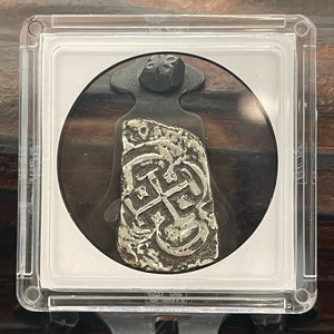 Odd Shape Atocha Shipwreck Treasure Mel fisher silver coin made from atocha silver bars