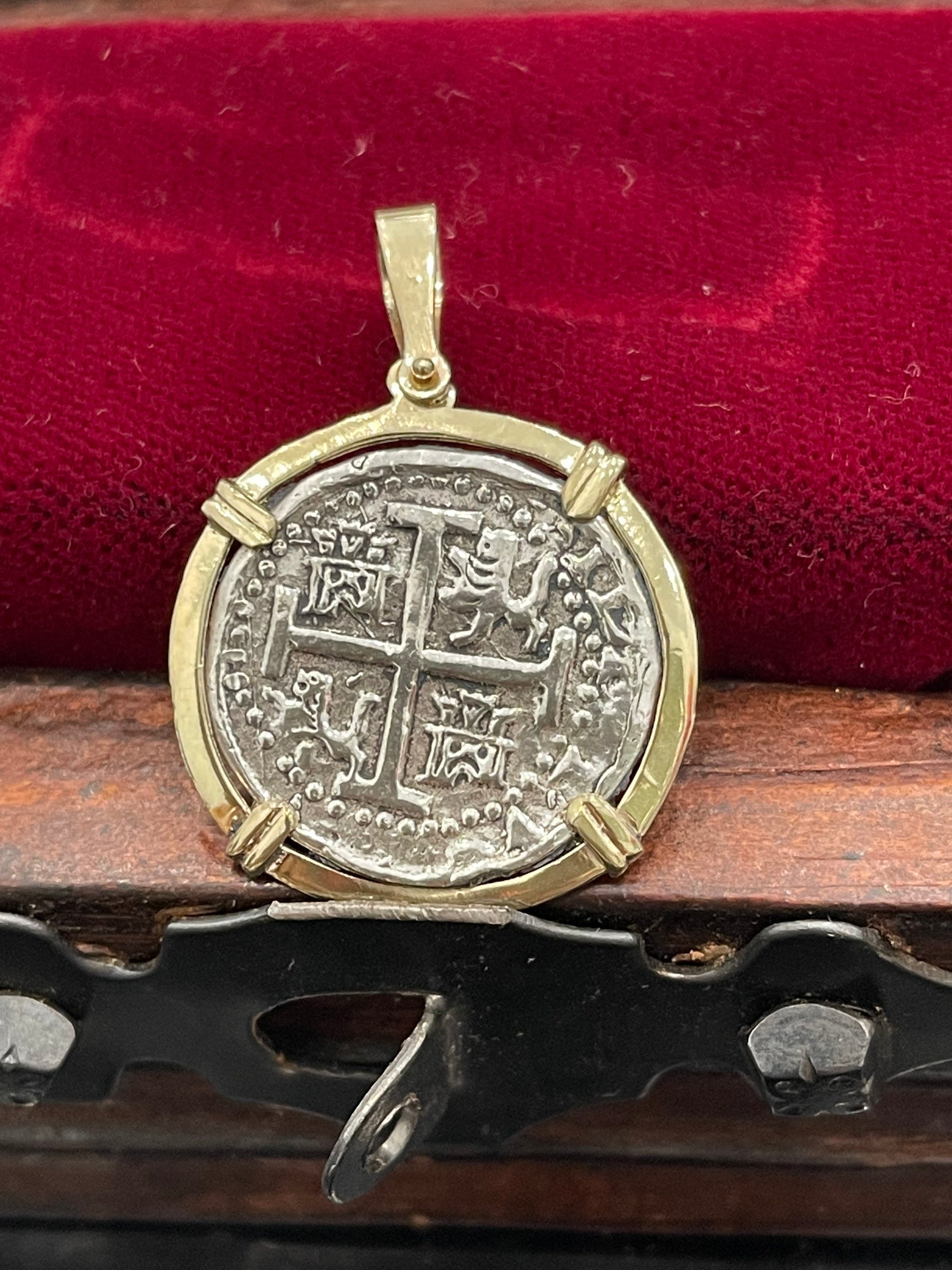 Atocha Shipwreck Treasure Mel Fisher Silver Coin Pendant in | Etsy