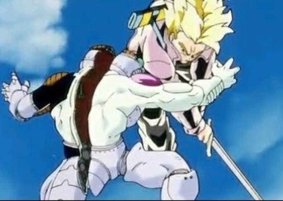 Sword of Trunks from the Dragon Ball Z saga Etsy