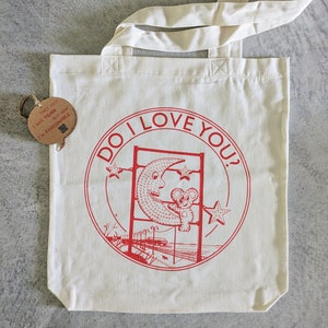 Tote Bag - Mouse & Moon