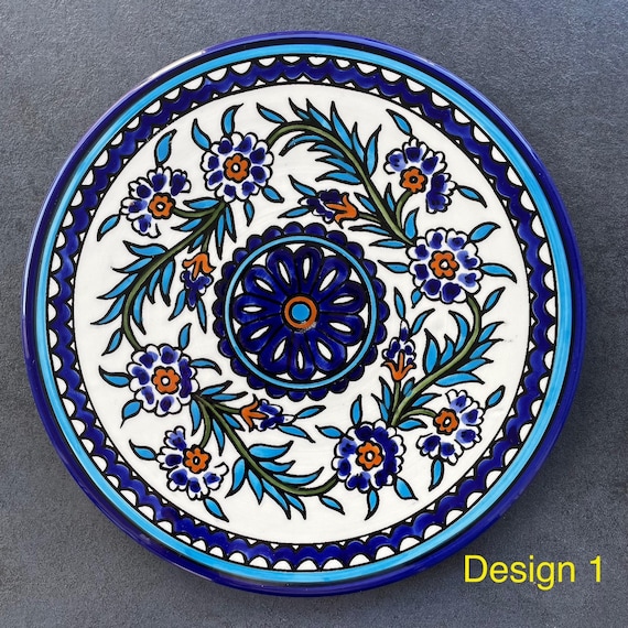 Palestinian handmade decorative wall plates