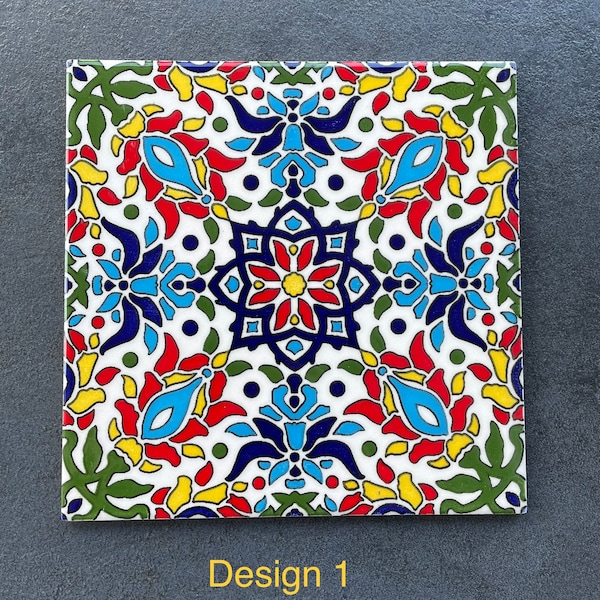 Carrelage/carrelage, différents motifs 15 x 15 cm