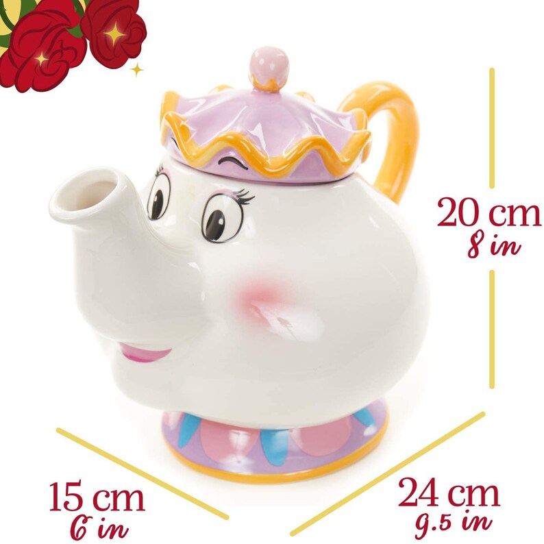 beauty and the beast tea pot