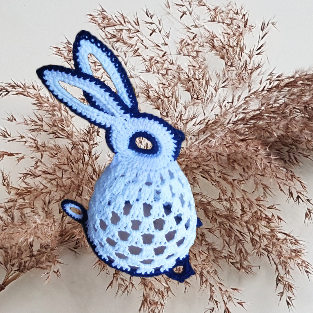Crochet Pattern For Easter Rabbit Crochet Pattern Easter Bunny 16cm EN/DE: PDF Easter Decor, Easter Bunny ...