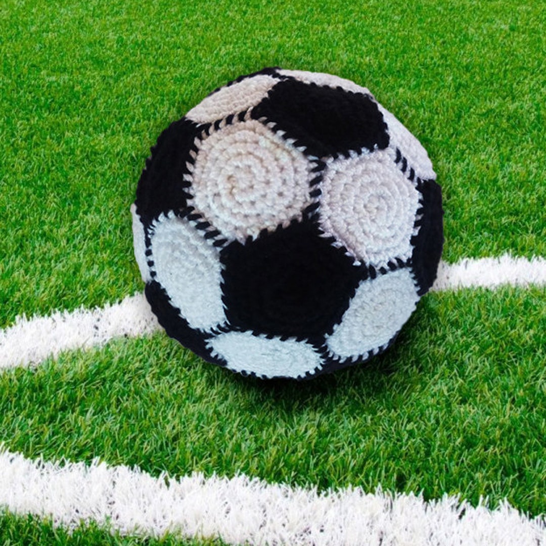 Häkelanleitung Fußball, Sportzubehör Amigurumi, Fußball Amigurumi