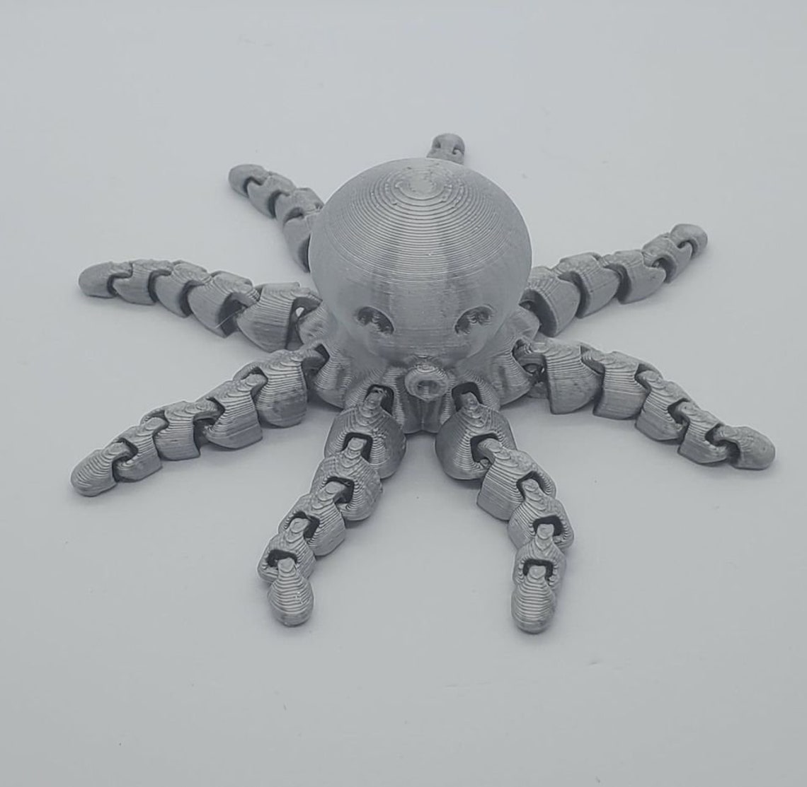 3D Printed Articulated Octopus Etsy