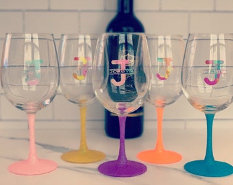 12 oz or 19 oz Wine Glass - Girls Just Want to Have Fun Glasses