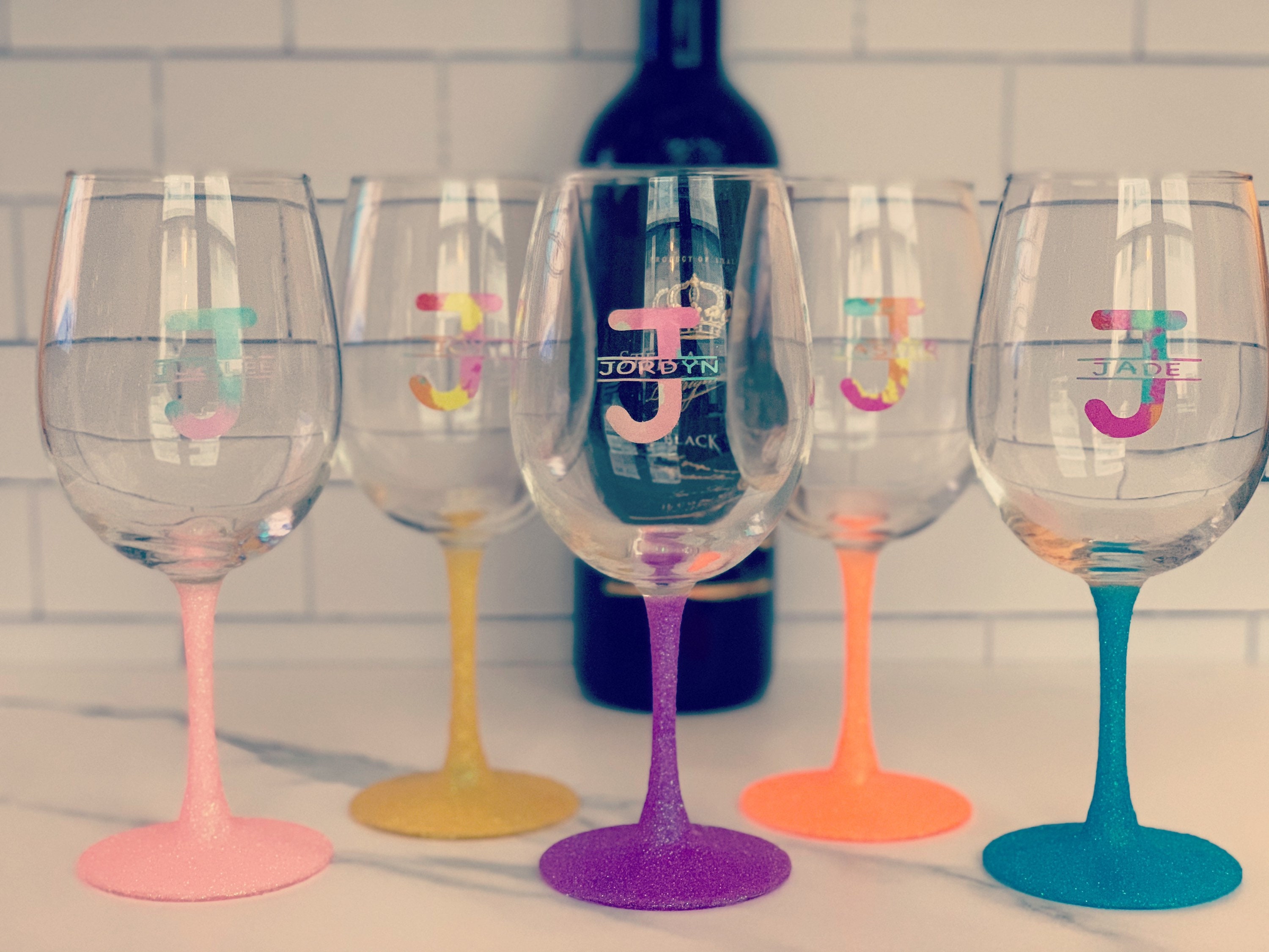 Girly wine glasses & mug for Sale in Parma Heights, OH - OfferUp