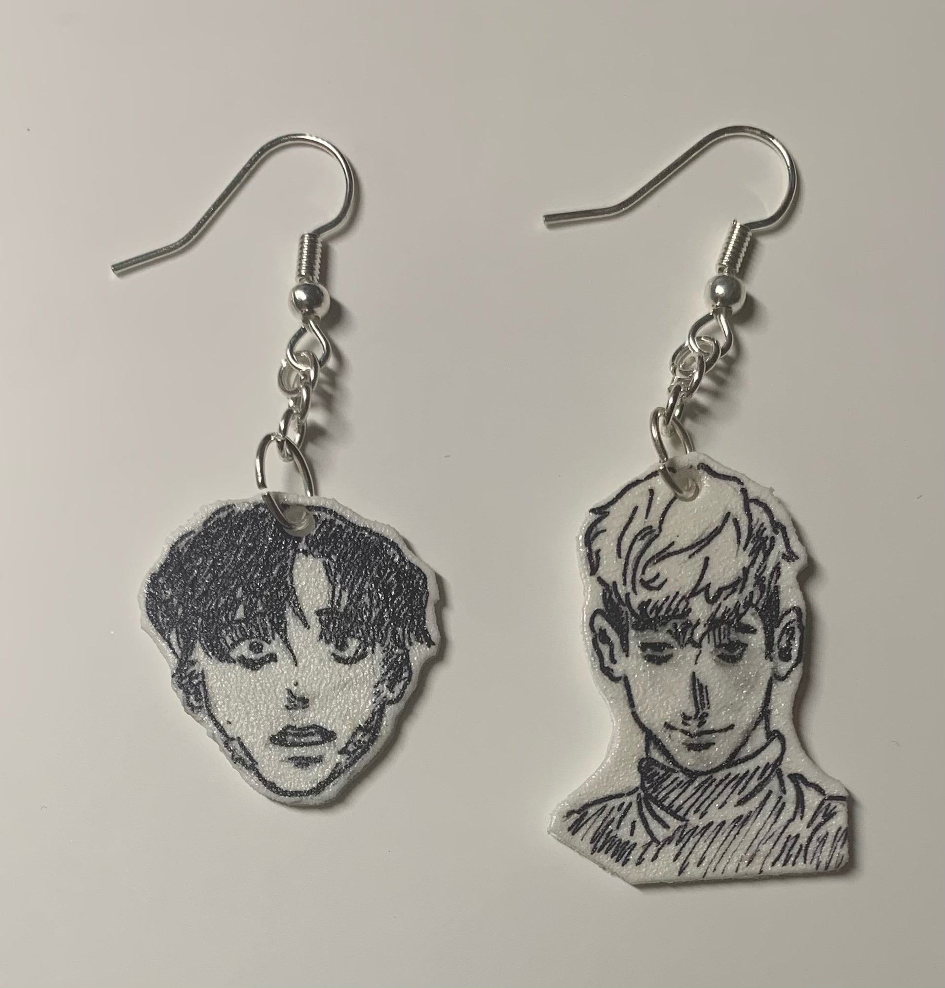 Killing Stalking Yoonbum & Sangwoo Pins / Buttons 44mm 