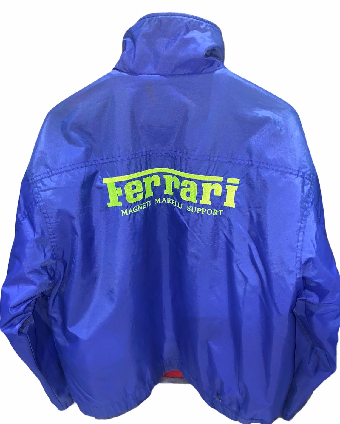 Very rare vintage jacket ferrari magneti marelli support | Etsy
